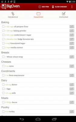 BigOven Recipes android App screenshot 10