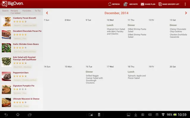 BigOven Recipes android App screenshot 16
