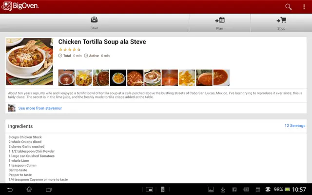 BigOven Recipes android App screenshot 18