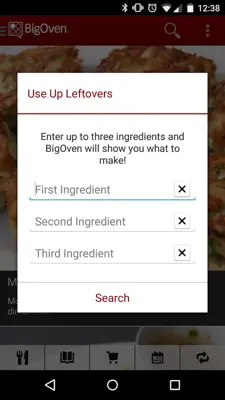 BigOven Recipes android App screenshot 1