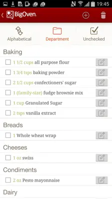 BigOven Recipes android App screenshot 3